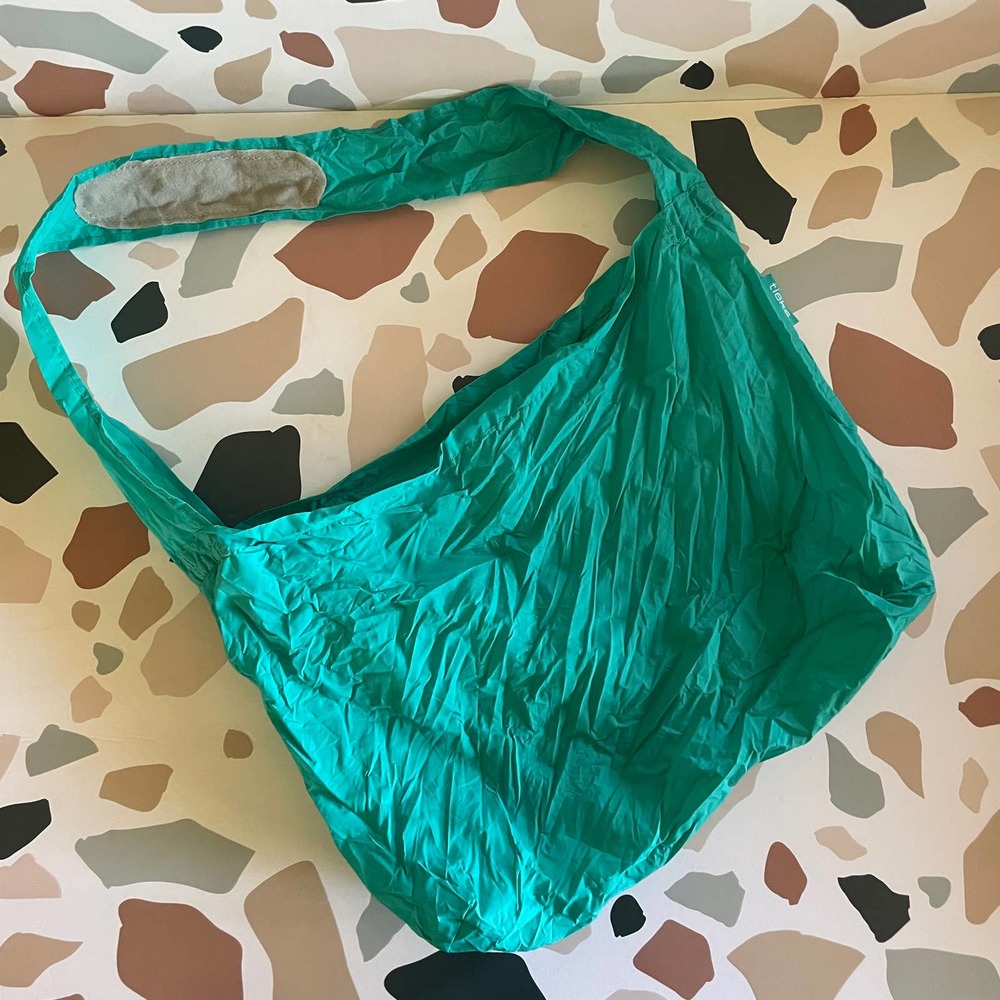 Tieks Teal Reusable Tote Bag